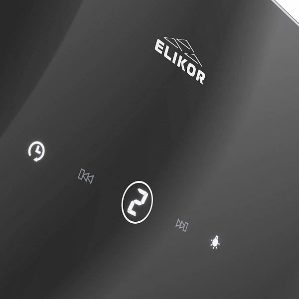 Вытяжка каминная Elikor Wave BK 60 черный управление: сенсорное 1 мотор