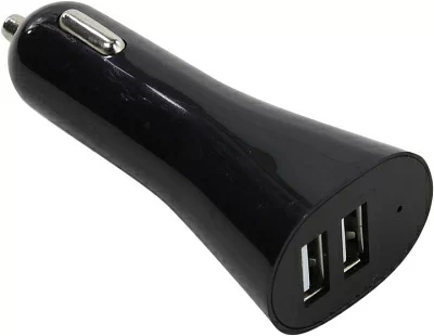 Автомобильное зарядное уст-во Smartbuy NOVA SBP-7000 USB (Вх.12-24V Вых.5V 15W 2xUSB)