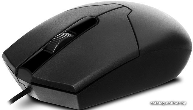 Мышь Sven RX-30 Black (SV-018214) (полноразмерная мышь для ПК, проводная USB, сенсор оптический 1000 dpi, 3 кнопки, колесо с нажатием)