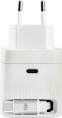 Сетевое зарядное устройство TTEC 2SCG05B SmartCharger Duo GAN 65W PD Travel Fast Charger USB-C со встроенным кабелем PD 65W USB-C. Длина кабеля: 70см. Цвет: белый