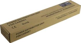 Блок розеток с выключателем с подсветкой ExeGate ServerPro PDU-19H803 Al-8S-EU2CU-SW 19", 1U, Алюминий, 8 Schuko, кабель с евровилкой VDE-250V-16A-3*1.5mm2, медь, 2 метра, выкл. с подсветкой, черный, RTL EX280842RUS