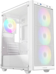 Корпус ID-Cooling Ware 300 белый без БП mATX 6x120mm 2xUSB2.0 1xUSB3.0 audio bott PSU WARE 300 ARGB WH