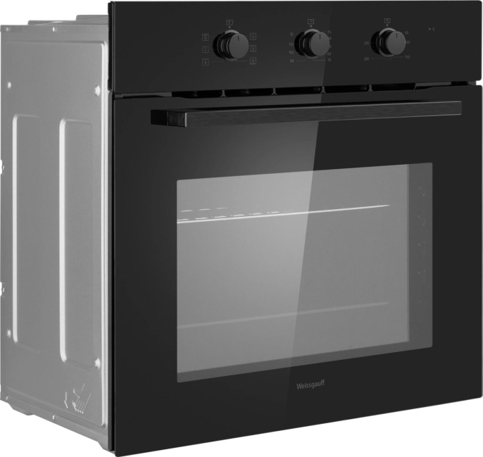 Духовой шкаф WEISSGAUFF EOM 266 PMB, черный