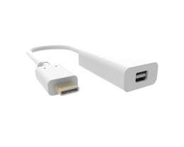 Адаптер Buro USB Type-C (m) -  miniDisplayPort (f),  белый [bhp ret tpc_mdp]