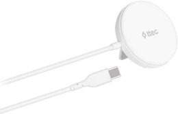 Беспроводное зарядное устройство TTEC 2KS29B AirCharger M+ MagSafe Wireless Charger. Цвет: белый