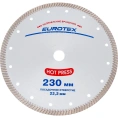 Диск отрезной алмазный HOT PRESS "Turbo", 230x22,2 мм  EUROTEX 060504-002-230