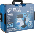 Аккум. дрель-шуруповерт BULL SR 1804 R-series в чем. XLTpro БЕСЩЕТ., Импульс., 18 В, 50 Н*м, 2х2 А*ч 2329056