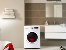 Стиральная машина Hansa WHN8141BSD2 класс: A+++ загр.фронтальная макс.:8кг белый инвертер