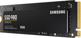 Накопитель SSD SAMSUNG 500Gb 980 M.2 2280, PCI-E Gen3 x4, NVMe, R/W 3100/2600MB/s, 300TBW MZ-V8V500BW