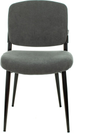 Стул для дома Бюрократ CH-K8 серый Alfa 44 металл черный на ножках CH-K8_1/GREY