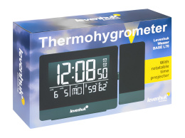 Термогигрометр Levenhuk L70 с проекцией черный