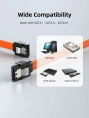Кабель CABLETIME CAS2E (CT-SATA3-B0.5) 0.5 м, Orange, SATA 3.0