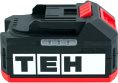 Дрель-шуруповерт TEH TDBL1520-1B (напряжение: 20 В, обороты: 0-500/2200 об/мин, крутящий момент: 150 нм, быстрозажимной патрон: 13 мм, в комплекте: крюк для ремня, комплектация: акб 4 ач, зу, кейс stack)