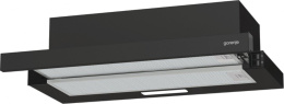 Вытяжка встраиваемая Gorenje TH606E4B черный управление: кнопочное 1 мотор