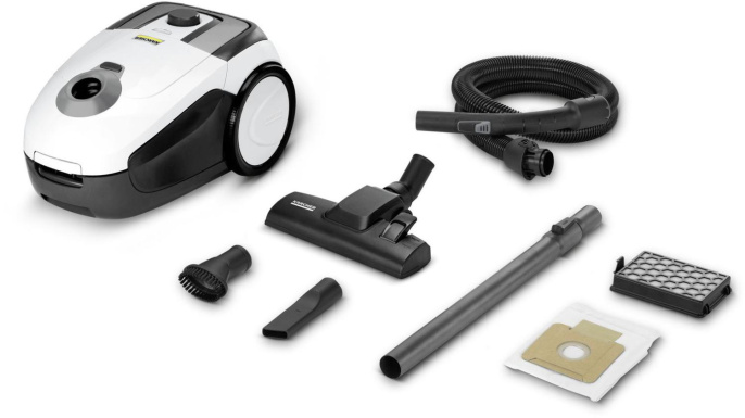Пылесос Karcher VC 2 (ERP), 700Вт, белый/черный [1.198-035.0]
