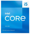 Процессор CPU Intel Core i5-13400F 2.5GHz/20MB/10 cores LGA1700 OEM, TDP 65W, max 128Gb DDR4-3200, DDR5-4800, CM8071504821107SRMBG, 1 year