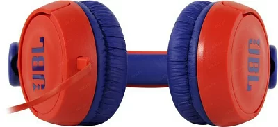 JBL Jr310: наушники накладные с микрофоном детские, 1.0м, цвет синий/красный