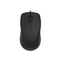 CBR CM 107 Black USB, Мышь офисн., 1000dpi, 3 кн., 1.8 м