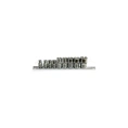 Набор коротких головок 3/8" и 1/2", Е10-Е24, 9 шт. FORCE 4095