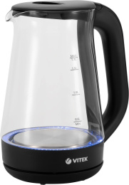 Чайник электрический Vitek VT-8803, 1.7л, стекло