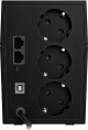 Источник бесперебойного питания Powercom Raptor Plus RPT650EU 390Вт 650ВА черный