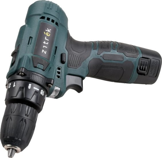 Дрель-шуруповерт аккумуляторная Zitrek Green 12V Max, 12В, 2x2.0Ач 085-1016