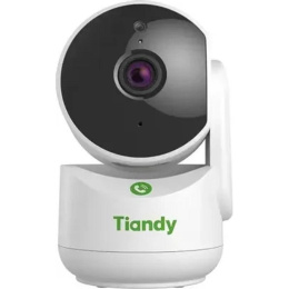 Tiandy TC-H332A Spec:I2W/WIFI/Eu/4mm компактная поворотная домашняя, 3Мп, 2304х1296@20к/c, DWDR, цвет: 0.02лк, S+265, H.265 HP , S+264, H.264 HP, MP, BP , объектив 4мм, встроенные микрофон и динамик,