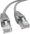 Патч-корд NTSS NTSS-PC-UTP-RJ45-5e-0.3-LSZH-GY UTP RJ-45 вил.-вилка RJ-45 кат.5E 0.3м серый LSZH 26AWG