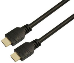 Кабель аудио-видео LAZSO WH-111 HDMI m /HDMI m 0.5м. позолоч.конт. черный WH-111 0,5M