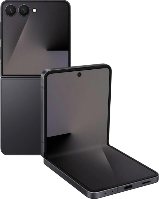 6.9" Смартфон Samsung Galaxy Z Flip7 12/512Gb, SM-F766B, NFC, AMOLED, 120Гц, 4300мAч, черный