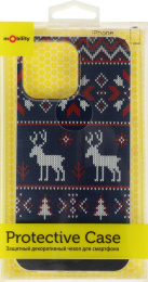 Чехол клип-кейс Redline для Apple iPhone 14 Pro Max mObility art прозрачный УТ000038143