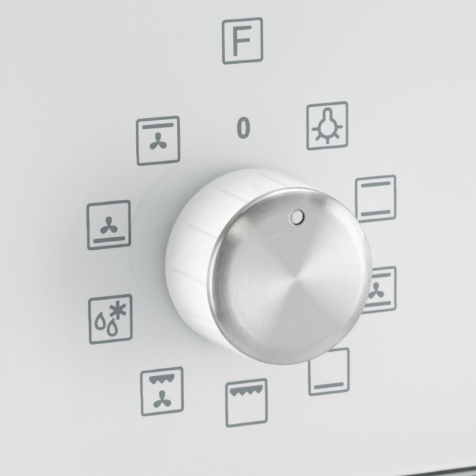 Духовой шкаф Электрический Hyundai 6009.03 WG белый стекло