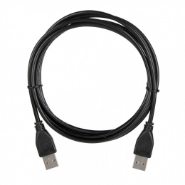 Кабель ACD-U2AAM-20L |ACD-U2AAM-20L| USB 2.0, A male - A male, ТТХ: |ACD-U2AAM-20L| 7/0.12BC+PE *1P+ 7/0.12BC+PE *2C+7/0.12BC+AL+PVC OD4.0, Черный, 2м 742026
