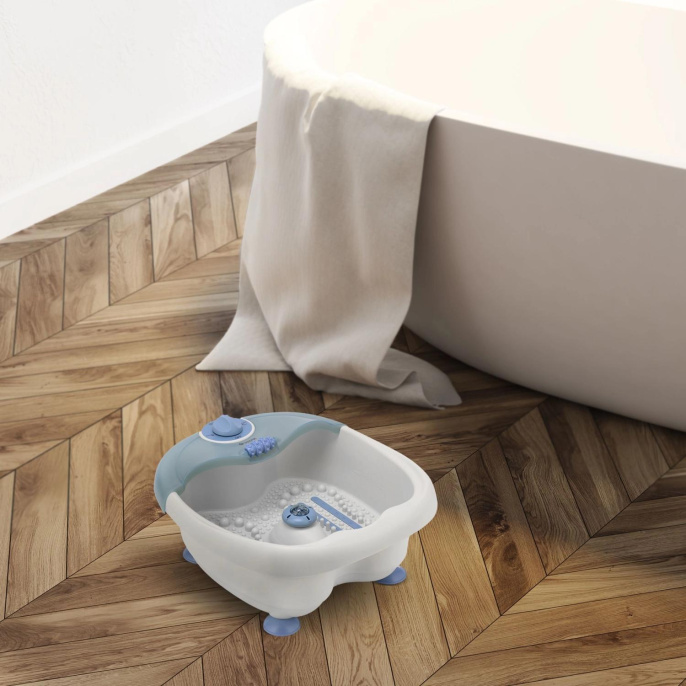 Гидромассажная ванночка для ног Vitek 1381-VT-02 белый/синий