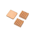 Набор радиаторов медных ACD RA257 Ultra Strong Pure Copper Heatsink Set 1шт RA256+2шт RA026 2 шт 14x12x5.5мм и 1шт 15x15x1мм for Raspberry 3B+/4B RASP2305 комплект из 3 шт
