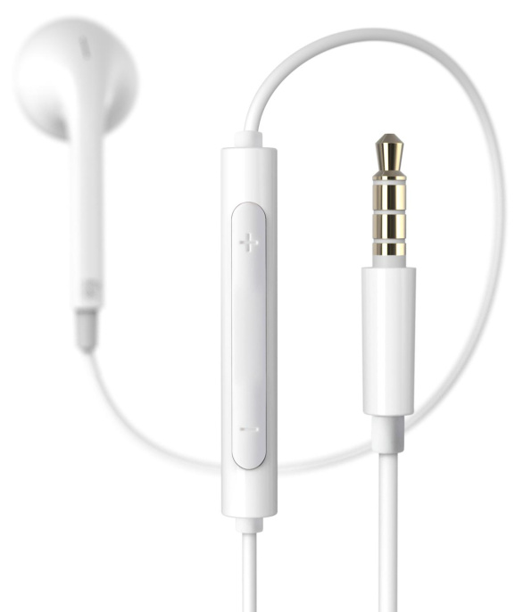 Гарнитура вкладыши Edifier P180 Plus 1.2м белый проводные в ушной раковине