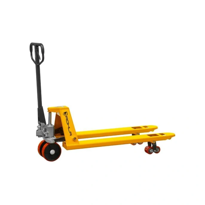 Гидравлическая тележка RohlaRhino ROHLA Rhino Plus г.п. 2,5 т, полиуретановые колеса RRP2.5PDP