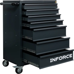 Инструментальная тележка Inforce 7 ящиков, габариты без упаковки 755х465х935мм, 07-01-18