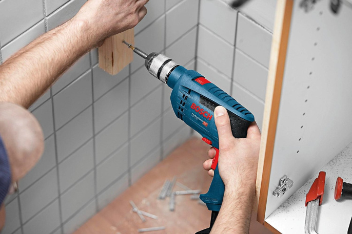 Дрель ударная Bosch GSB 13 RE Professional [0601217100]