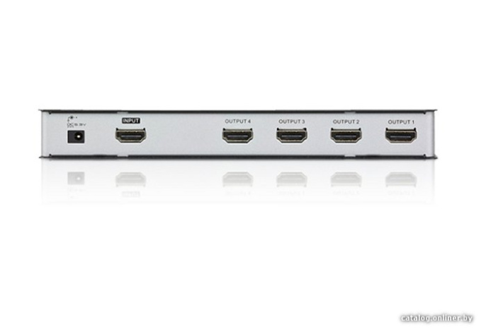 Разветвитель Aten VS184A VS184A-A7-G HDMI 4K 4-портовый, вход: 1xHDMI, 3 м при 3840x2160 на 30 Гц 4:4:4 , выход: 4xHDMI, 15м при 3840x2160 на 30 Гц