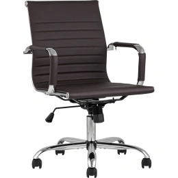 Компьютерное кресло Стул Груп TopChairs City S, коричневое D-101 brown