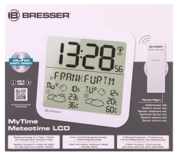 Метеостанция Bresser MyTime Meteotime LCD, белые