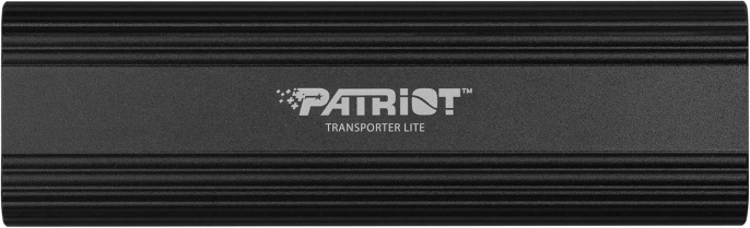 1ТБ Внешний диск SSD Patriot Transporter Lite, USB-C, запись - 1000МБ/с, чтение - 1000МБ/с, черный [ptpl1tbpecb]