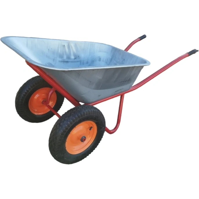 Тачка строительная усиленная LWI 130л, 320кг LWI130х2