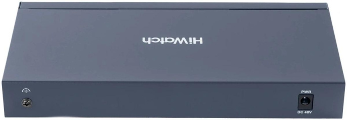 Коммутатор HiWatch DS-S1008GP L2 8x100Мбит/с 2x1Гбит/с 1SFP 8PoE 58W неуправляемый