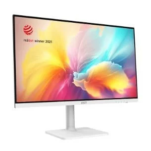 Монитор MSI 27" Modern MD272QXPW белый IPS LED 1ms 16:9 HDMI M/M матовая HAS Piv 400cd 178гр/178гр 2560x1440 100Hz DP Quad 2K (1440p) USB 5.85кг