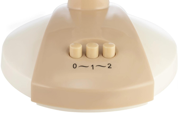 Вентилятор настольный CENTEK CT-5006,  бежевый и белый