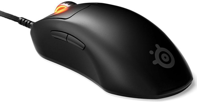 Мышь SteelSeries Prime Mini, игровая, оптическая, проводная, USB, черный 62421