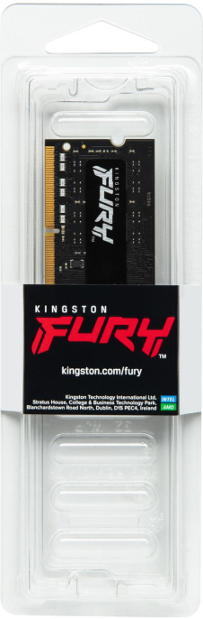 Оперативная память Kingston Fury Impact KF426S15IB/8 DDR4 - 1x 8ГБ 2666МГц, для ноутбуков SO-DIMM , Ret