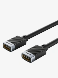 Удлинительный кабель CABLETIME CH26E (CT-HDFF4K-AG0.5) 0.5 м, черный, 4K60Hz HDMI